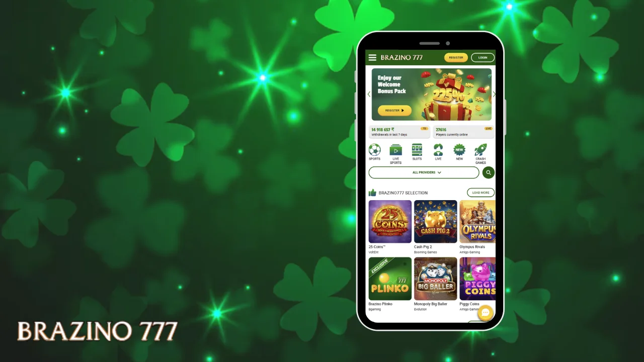 Brazino777 app